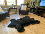 LAMBZY Faux Sheepskin Super Soft Hypoallergenic Silky Shag Bear Rug for Living Room, Kids Room, Sofa - lambzydecor.com