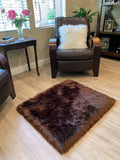 LAMBZY Faux Sheepskin Super Soft Hypoallergenic Silky Square Shag Rug for Living Room, Kids Room. - lambzydecor.com