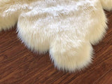 LAMBZY Faux Sheepskin Super Soft Hypoallergenic Silky Shag Bear Rug for Living Room, Kids Room, Sofa - lambzydecor.com