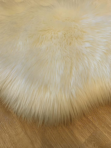 LAMBZY Faux Sheepskin Super Soft Hypoallergenic Silky Square Shag Rug for Living Room, Kids Room. - lambzydecor.com